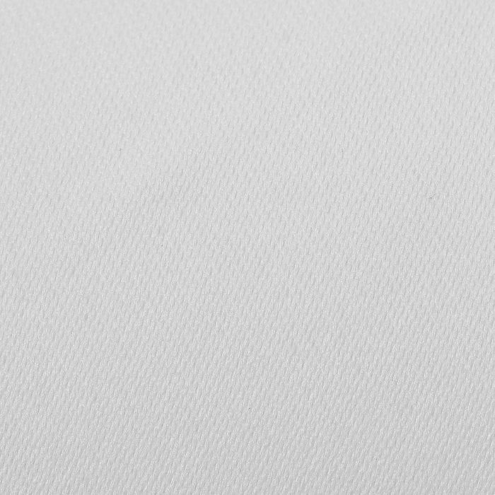 Ткань атлас цвет белый № 7, ширина 150 см